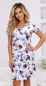 Нічна сорочка з коротким рукавом 701