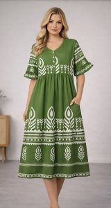 Сукня льон 778